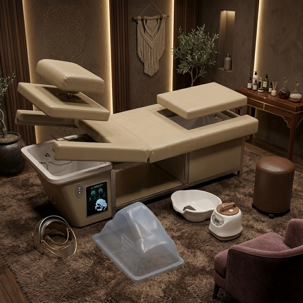 Łóżko HEAD SPA z dwoma myjkami HP1B