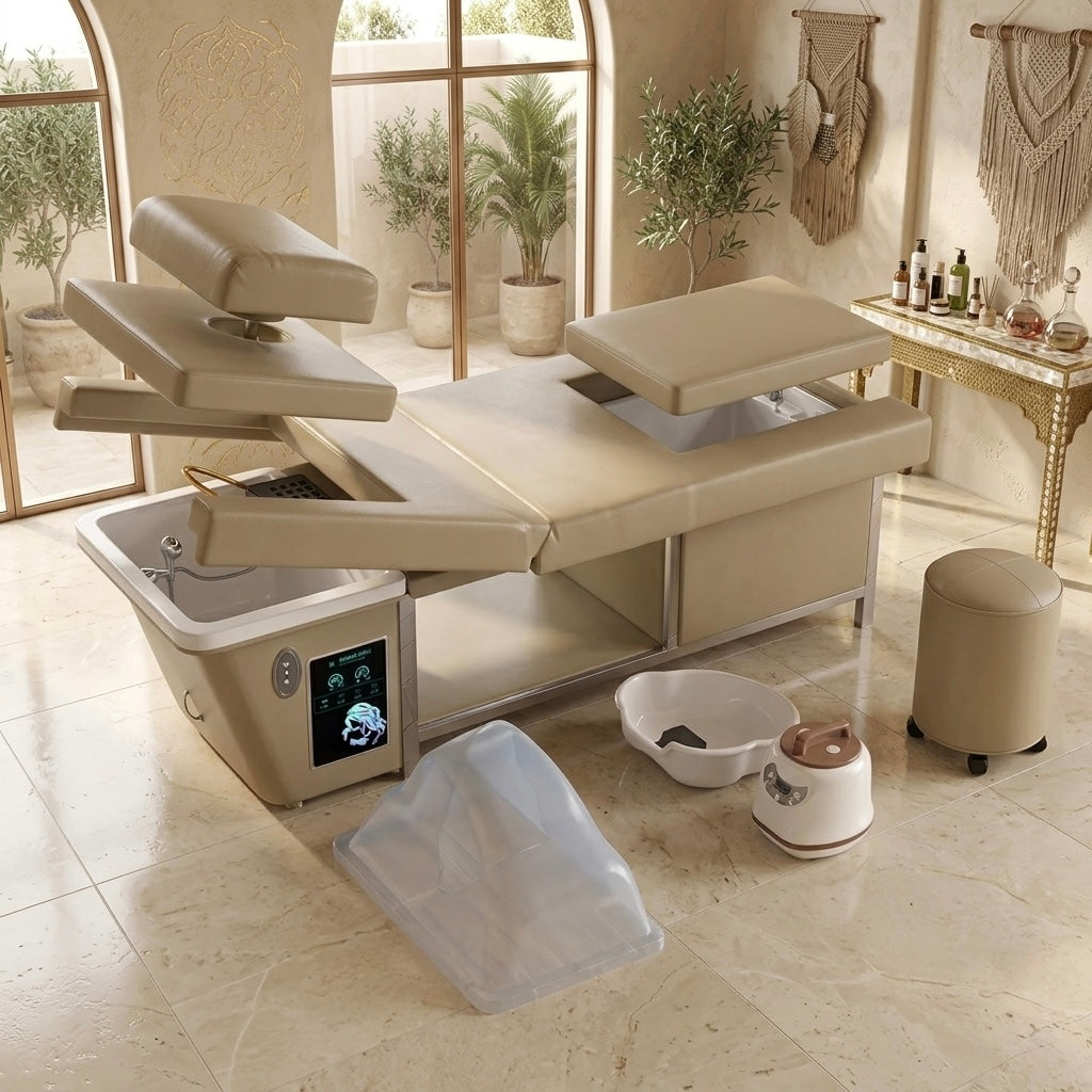Łóżko HEAD SPA z dwoma myjkami HP1B